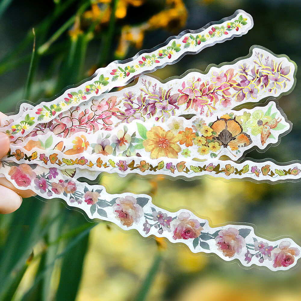 BGM Ligne Deco Sticker - Flower Scent - Default Title by Techo Treats Stationery