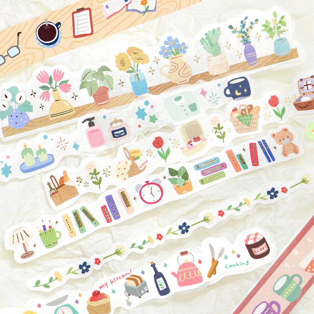 BGM Ligne Deco Sticker - House Colors - Default Title by Techo Treats Stationery