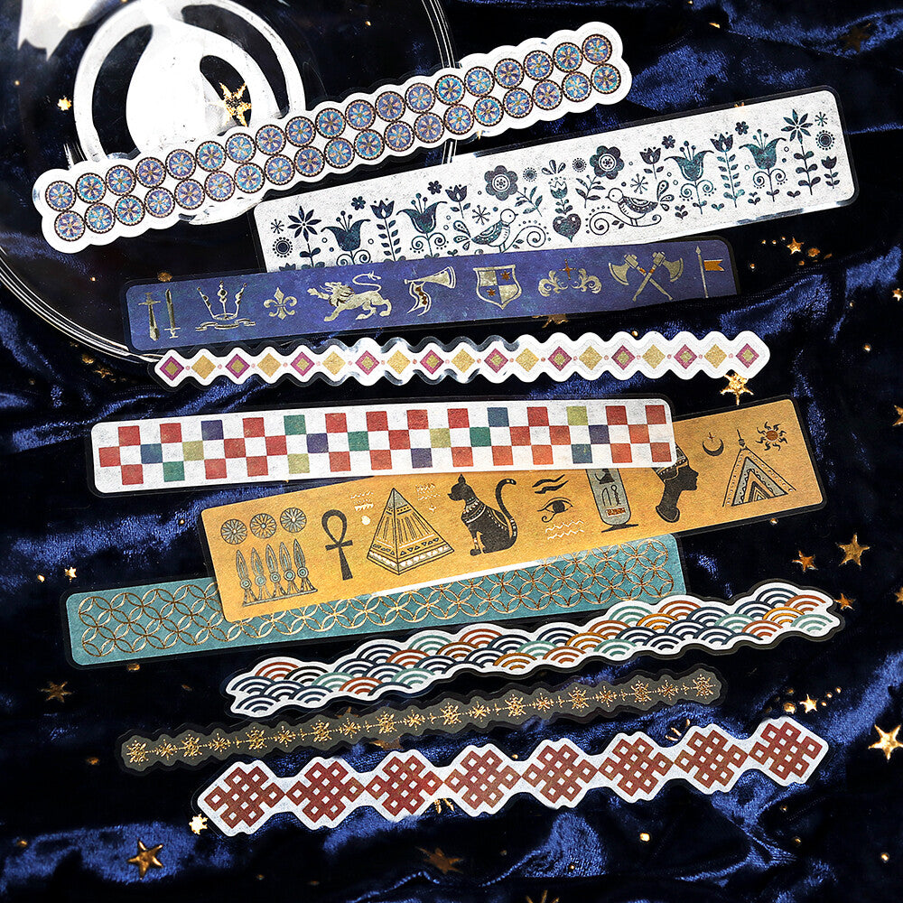 BGM Ligne Deco Sticker - World Patterns - Default Title by Techo Treats Stationery
