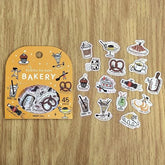 BGM Lilliputian Country Foil-stamped Flake Seal - Bakery - Default Title by Techo Treats Stationery