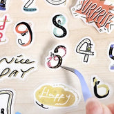 BGM Lilliputian Country Foil-stamped Flake Seal - Days - Default Title by Techo Treats Stationery