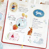 BGM Maiden Brooch Clear Seal - Animal - Default Title by Techo Treats Stationery