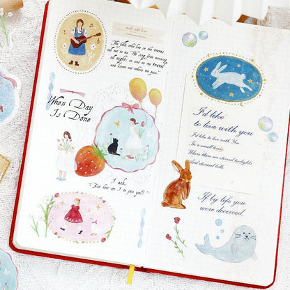 BGM Maiden Brooch Clear Seal - Animal - Default Title by Techo Treats Stationery
