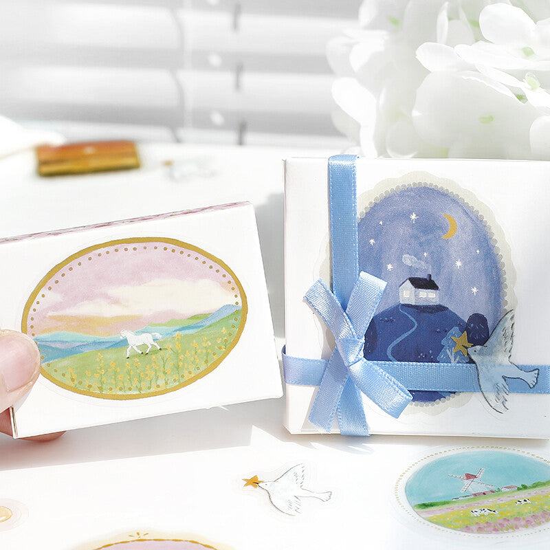 BGM Maiden Brooch Clear Seal - Landscape - Default Title by Techo Treats Stationery