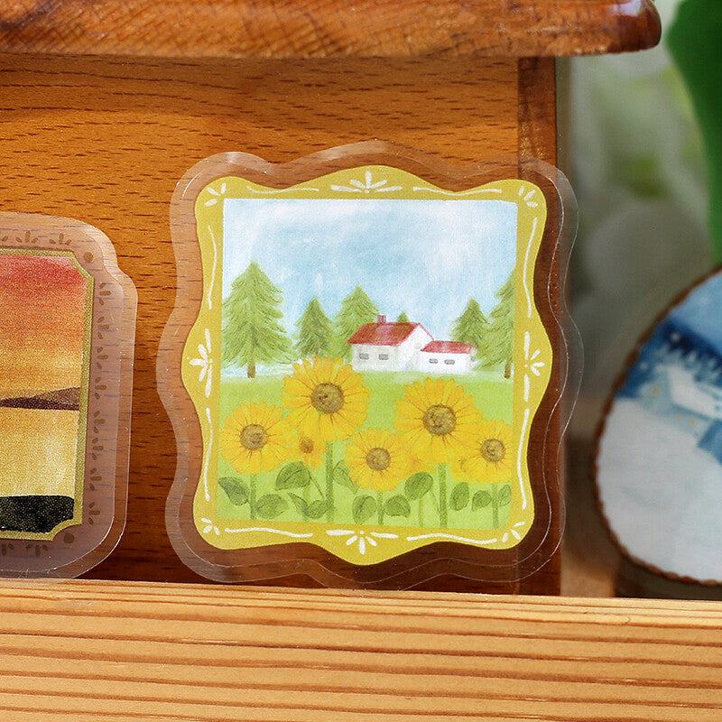 BGM Maiden Brooch Clear Seal - Landscape - Default Title by Techo Treats Stationery