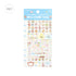 BGM Mini CUBE Seal Planner Sticker - Animal Palette - Default Title by Techo Treats Stationery