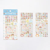 BGM Mini CUBE Seal Planner Sticker - Animal Palette - Default Title by Techo Treats Stationery