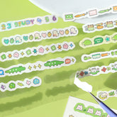 BGM mini LINEA Roll Sticker - Green - Default Title by Techo Treats Stationery