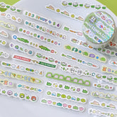BGM mini LINEA Roll Sticker - Green - Default Title by Techo Treats Stationery