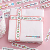 BGM mini LINEA Roll Sticker - Rose Pink - Default Title by Techo Treats Stationery