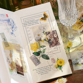 BGM Mix Seal Vintage Flake Stickers - Flower Dream - Default Title by Techo Treats Stationery