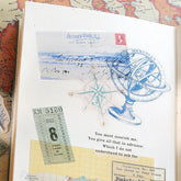 BGM Mix Seal Vintage Flake Stickers - Memory Trips - Default Title by Techo Treats Stationery