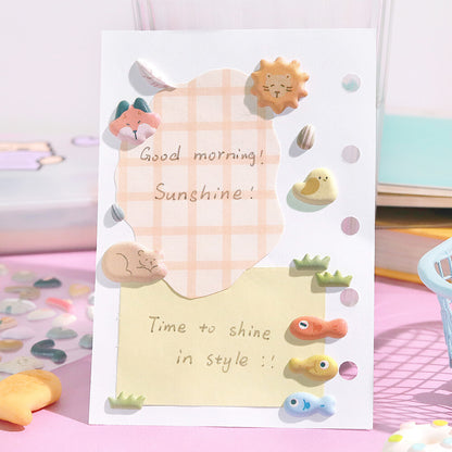 BGM Muni Muni Squishy Sticker - Mini Animal - Default Title by Techo Treats Stationery