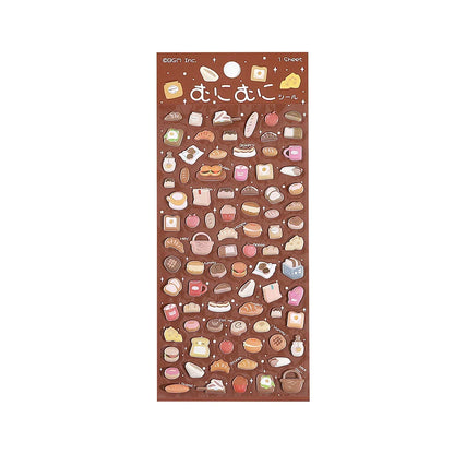 BGM Muni Muni Squishy Sticker - Mini Bread - Default Title by Techo Treats Stationery