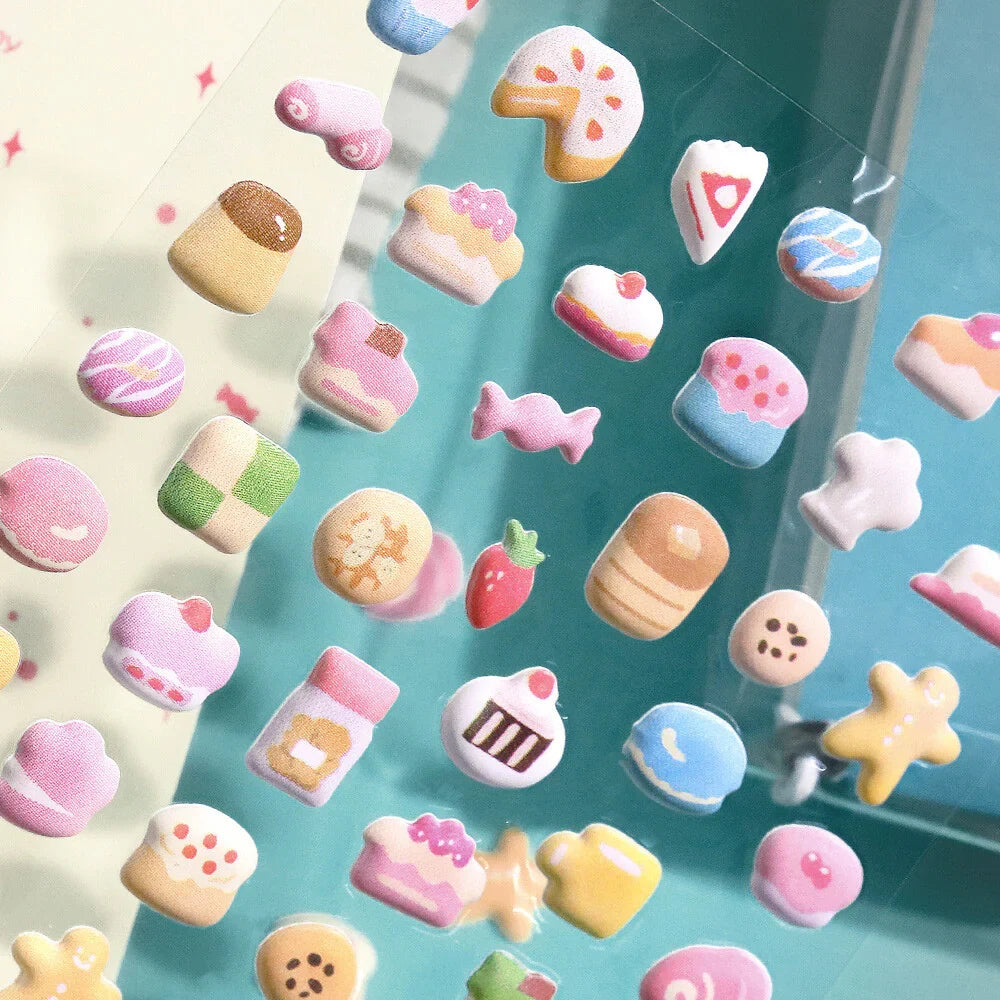 BGM Muni Muni Squishy Sticker - Mini Sweets - Default Title by Techo Treats Stationery