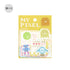 BGM My Pixel Memo Sticker - Game - Default Title by Techo Treats Stationery