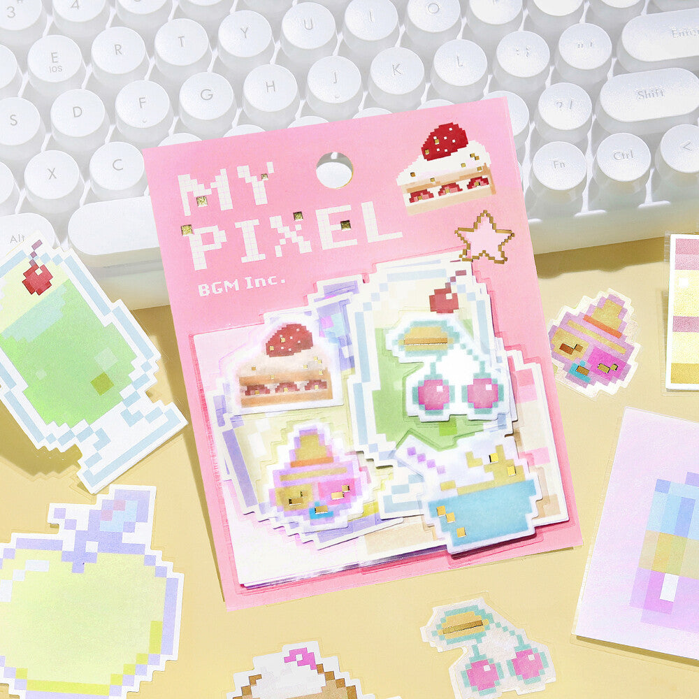 BGM My Pixel Memo Sticker - Hey Let&