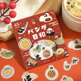 BGM Panda Days Foil-stamped Flake Seal - Cooking - Default Title by Techo Treats Stationery