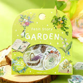 BGM Petit Story Foil-stamped Flake Seal - Garden - Default Title by Techo Treats Stationery
