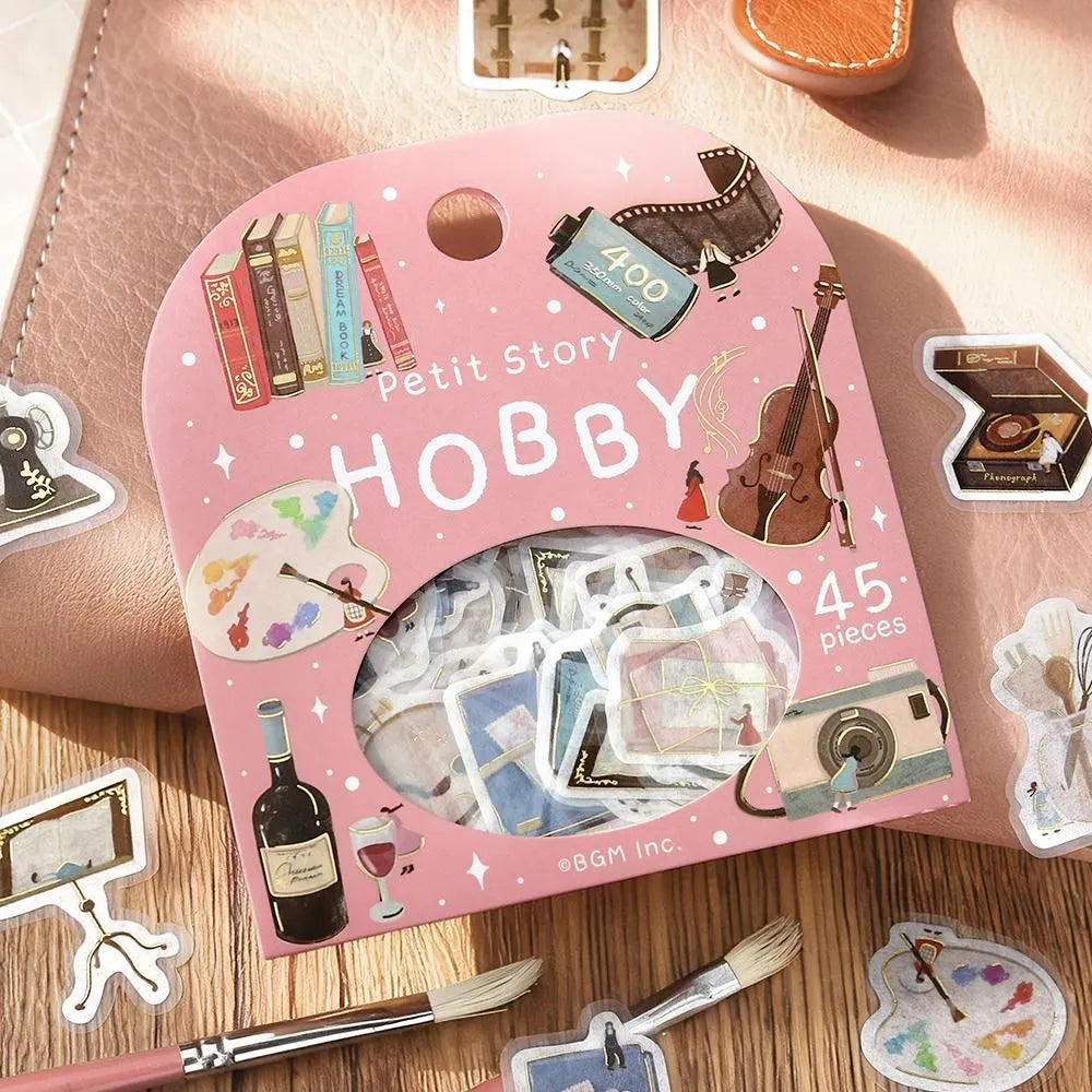 BGM Petit Story Foil-stamped Flake Seal - Hobby