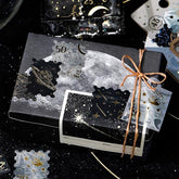 BGM Post Office Foil-stamped Flake Seal - Astronomy - Default Title by Techo Treats Stationery