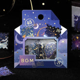 BGM Post Office Foil-stamped Flake Seal - Shooting Star - Default Title by Techo Treats Stationery
