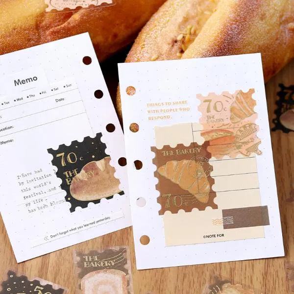 BGM Post Office Foil-stamped Flake Seal - The Bakery - Default Title by Techo Treats Stationery