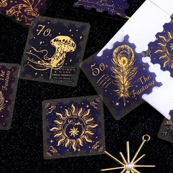 BGM Post Office Foil-stamped Flake Seal - The Fantasy - Default Title by Techo Treats Stationery