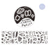 BGM Roll Sticker Petit - Daily - Default Title by Techo Treats Stationery