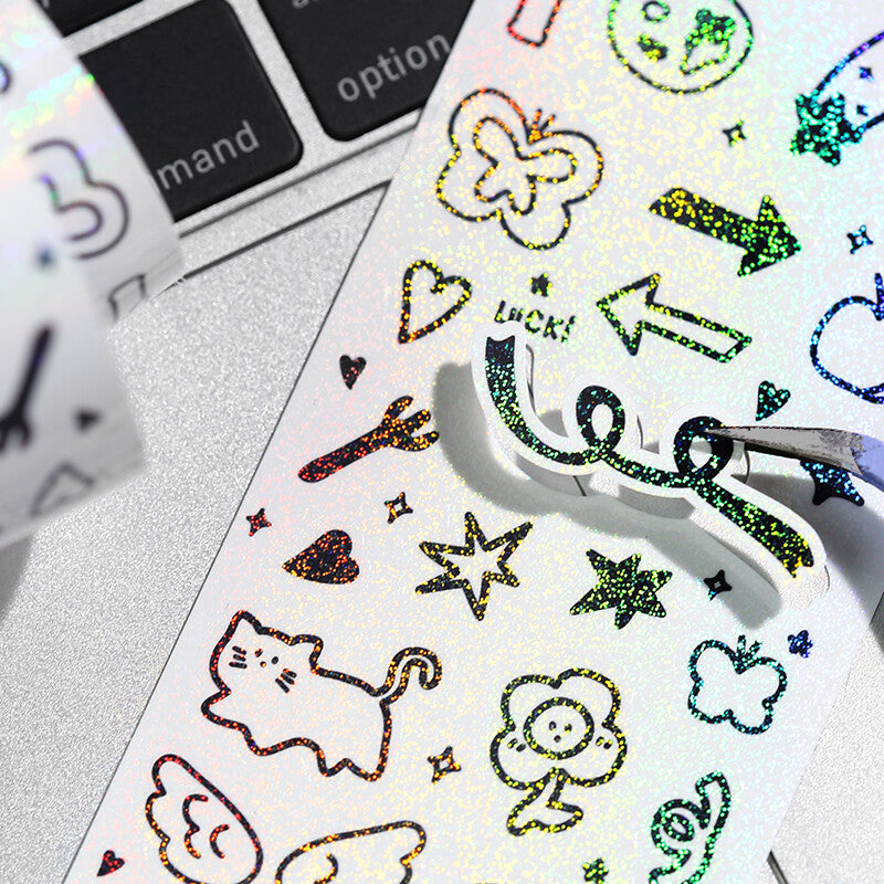 BGM Roll Sticker Petit - Daily - Default Title by Techo Treats Stationery