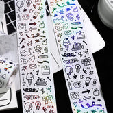 BGM Roll Sticker Petit - Daily - Default Title by Techo Treats Stationery