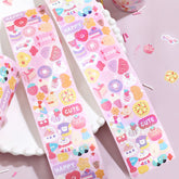 BGM Roll Sticker Petit - Happy - Default Title by Techo Treats Stationery