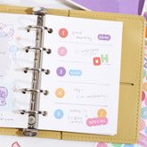 BGM Roll Sticker Petit - Message - Default Title by Techo Treats Stationery