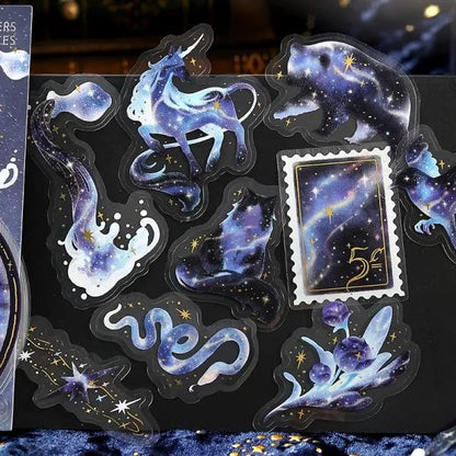 BGM STARDUST MAGIC Foil-stamped Clear Sticker - Neptune - Default Title by Techo Treats Stationery