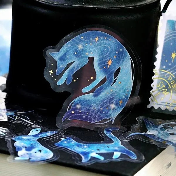 BGM STARDUST MAGIC Foil-stamped Clear Sticker - Uranus - Default Title by Techo Treats Stationery