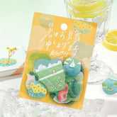 BGM Summer Limited Clear Seal - Light Blue - Default Title by Techo Treats Stationery