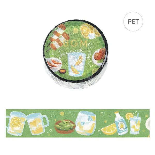 BGM Summer Limited Clear Tape 20mm - Cheers - Default Title by Techo Treats Stationery