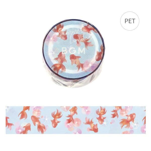BGM Summer Limited Clear Tape 20mm - Goldfish Bowl - Default Title by Techo Treats Stationery