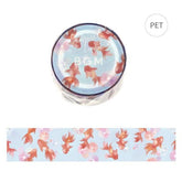 BGM Summer Limited Clear Tape 20mm - Goldfish Bowl - Default Title by Techo Treats Stationery