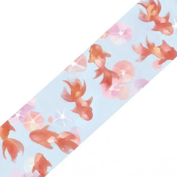 BGM Summer Limited Clear Tape 20mm - Goldfish Bowl - Default Title by Techo Treats Stationery