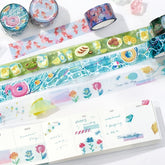 BGM Summer Limited Clear Tape 20mm - Summer&