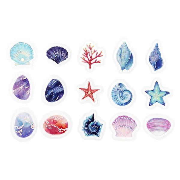 BGM Summer Limited Flake Seal - Jewelry on Sandy Beach - Default Title by Techo Treats Stationery