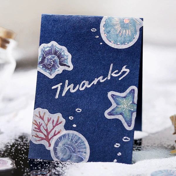 BGM Summer Limited Flake Seal - Jewelry on Sandy Beach - Default Title by Techo Treats Stationery