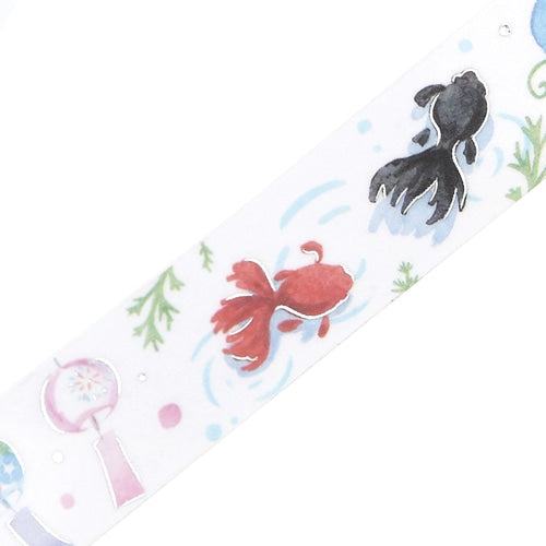 BGM Summer Limited Masking Tape 15mm - Festival - Default Title by Techo Treats Stationery