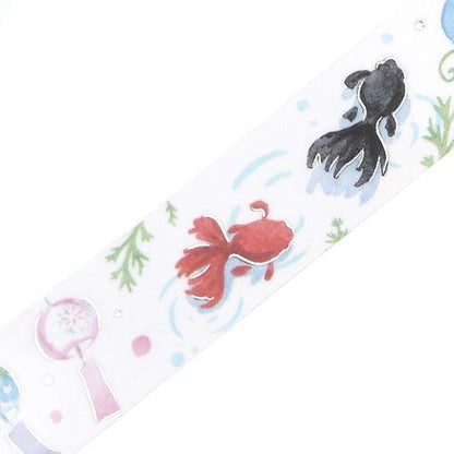 BGM Summer Limited Masking Tape 15mm - Festival - Default Title by Techo Treats Stationery