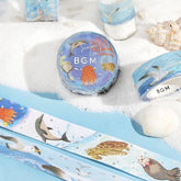 BGM Summer Limited Masking Tape 20mm - Sea Encyclopaedia - Default Title by Techo Treats Stationery