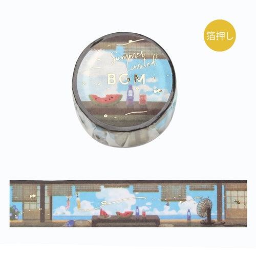 BGM Summer Limited Masking Tape 20mm - Summer Vera - Default Title by Techo Treats Stationery