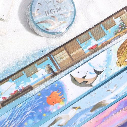 BGM Summer Limited Masking Tape 20mm - Summer Vera - Default Title by Techo Treats Stationery