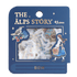 BGM The Alps Story Foil-stamped Flake Seal - Blue - Default Title by Techo Treats Stationery