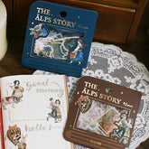 BGM The Alps Story Foil-stamped Flake Seal - Blue - Default Title by Techo Treats Stationery